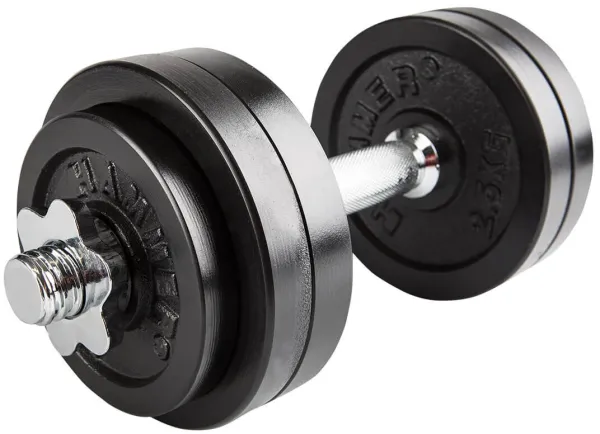 Finnlo Dumbbell Set Black Justerbar Hantel 15kg